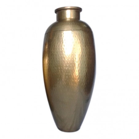 ORIGEN Home Decor Jarrón Jarrones et Portavelas | Vase doré - 59x25x25cm