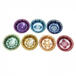 ORIGEN Home Decor Bowl Encens 7 U Natura Accessoires | Encens multicolore rond - 3x9x9cm