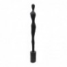 ORIGEN Home Decor Figure Sculpture africaine plusieurs | Figure de bureau noir - 90x10x10cm