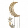 ORIGEN Home Decor Mobile Luna et Star Adorno Metal | Pendent en métal brun - 38x7x2cm