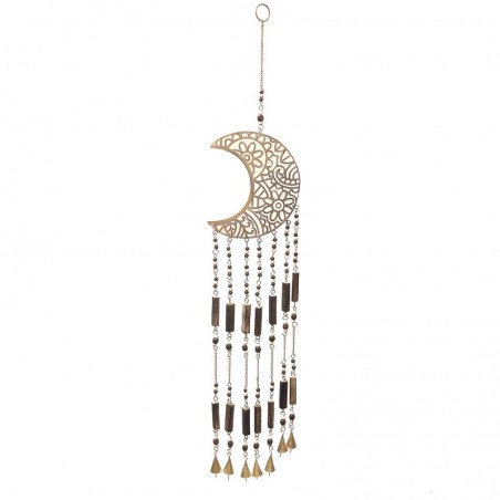 ORIGEN Home Decor MOVIL Mobile Hanging Metal | Pendant en métal doré - 35x7x2cm