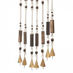 ORIGEN Home Decor MOVIL Mobile Hanging Metal | Pendant en métal doré - 35x7x2cm