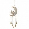 ORIGEN Home Decor MOVIL Mobile Hanging Metal | Pendant en métal argenté - 32x9x2cm