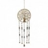 ORIGEN Home Decor Mobile Adorno Metal Collapant Life Tree | Pendant en métal doré - 35x8x1cm