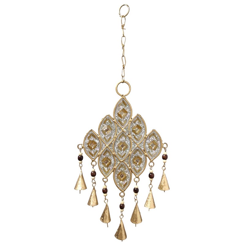 ORIGEN Home Decor Mobile hangl metal | Pendant en métal doré - 20x9x2cm