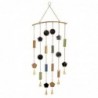 ORIGEN Home Decor Pendant les formes géométriques du pendentif | Pendant multicolore - 94x35x2cm