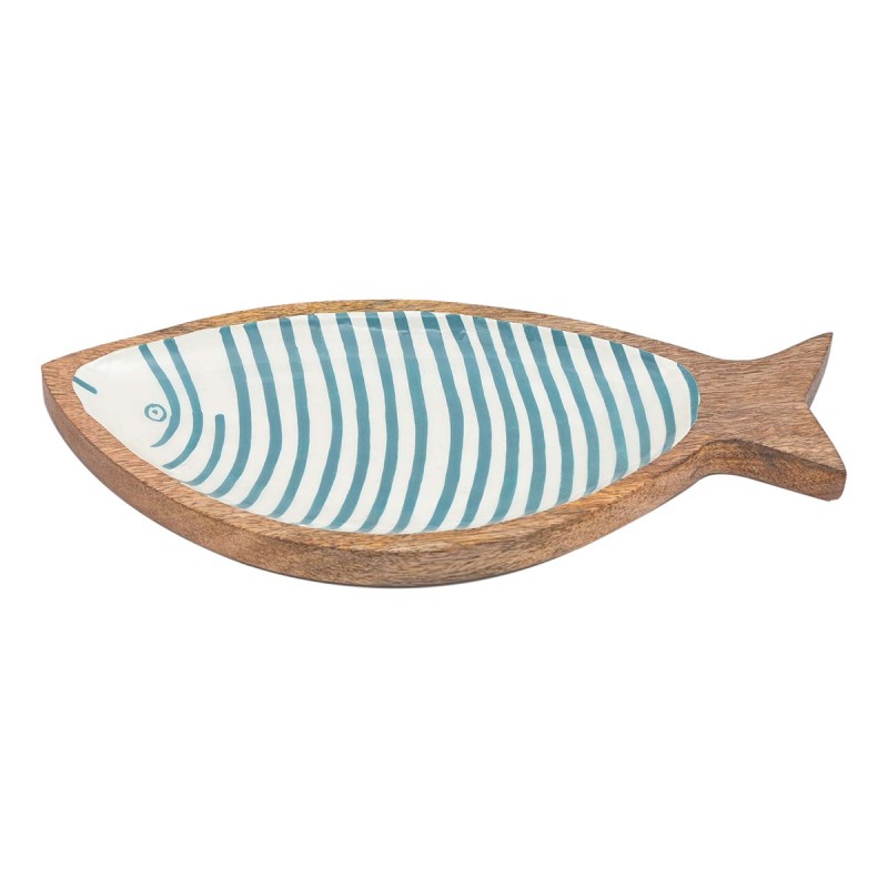 ORIGEN Home Decor Fish Tray | Plateau de décoration bleu - 3x36x16cm