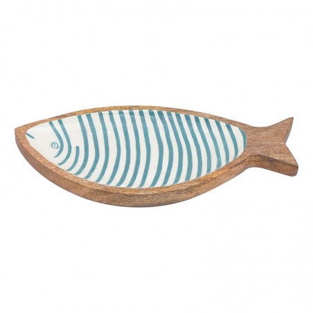 ORIGEN Home Decor Fish Tray | Plateau de décoration bleu - 3x36x16cm