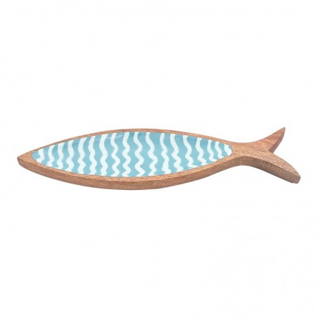 ORIGEN Home Decor Fish Tray | Plateau de décoration bleu - 2x35x10cm