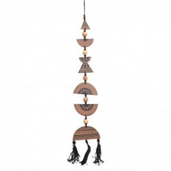 ORIGEN Home Decor Suspension en bois suspendu | Pendant brun - 90x17x3cm