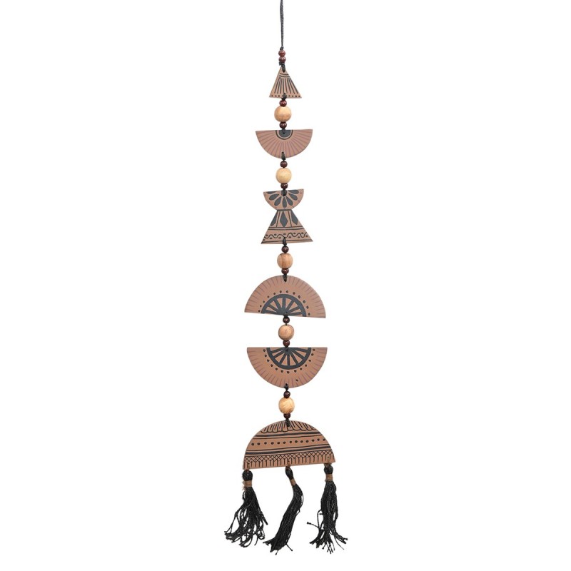 ORIGEN Home Decor Suspension en bois suspendu | Pendant brun - 90x17x3cm