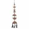 ORIGEN Home Decor Suspension en bois suspendu | Pendant brun - 90x17x3cm