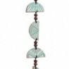 ORIGEN Home Decor Suspension en bois suspendu | Pendant vert - 52x8x1cm