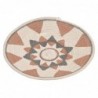 ORIGEN Home Decor Decoration Decoration Pictures | Boîte brune ronde - 20x20x1cm