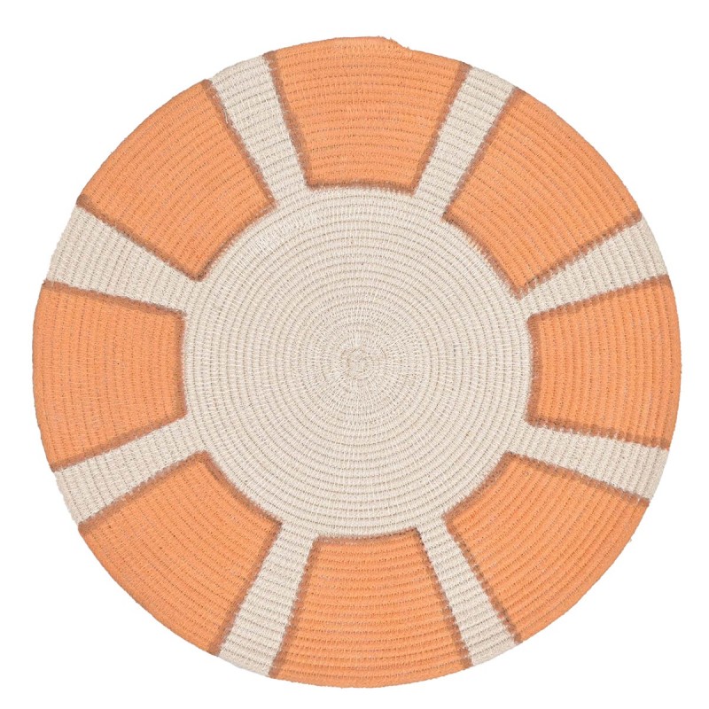 ORIGEN Home Decor Decoration Decoration Pictures | Boîte à orange ronde - 30x30x1cm