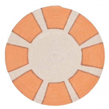 ORIGEN Home Decor Decoration Decoration Pictures | Boîte à orange ronde - 30x30x1cm