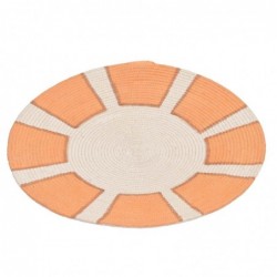 ORIGEN Home Decor Decoration Decoration Pictures | Boîte à orange ronde - 30x30x1cm