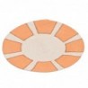 ORIGEN Home Decor Decoration Decoration Pictures | Boîte à orange ronde - 30x30x1cm