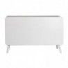 ORIGEN Home Decor Meubles de meubles à la console de meubles | Blanc - 78x120x35cm