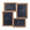 ORIGEN Home Decor Frame Frame Marcos | Cadre noir - 33x33x3cm