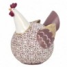 ORIGEN Home Decor Figure Gallina Animaux | Figure de poulet multicolore - 20x17x13cm