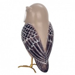 ORIGEN Home Decor Buhos Buhos Figure | Figure de hibou beige - 16x8x8cm