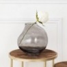 ORIGEN Home Decor Crystal Vase Vases et porte-greffe | Vase en argent - 18x18x15cm