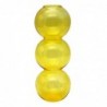 ORIGEN Home Decor Crystal Vase Vases et porte-greffe | Vase jaune - 17x6x6cm