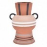 ORIGEN Home Decor Jarrón Jarrones et Portavelas | Vase brun - 24x15x15cm