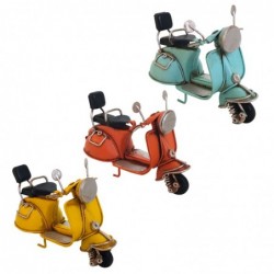 ORIGEN Home Decor Figure Scooter Vespa 3 U Véhicules | Modelisme Véhicules terrestres multicolores - 8x12x6cm