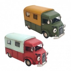 ORIGEN Home Decor Truck 2 U Véhicules | Modelisme Véhicules terrestres multicolores - 9x17x8cm