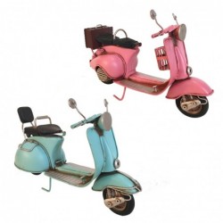 ORIGEN Home Decor Figure Scooter Vespa 2 U Véhicules | Modelisme Véhicules terrestres multicolores - 17x26x11cm