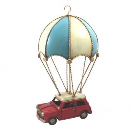 ORIGEN Home Decor Figure Car Parachute Véhicules | Modelisme Véhicules terrestres multicolores - 30x19x16cm