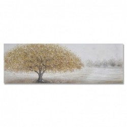 ORIGEN Home Decor Table Pictures | Tableau d'or rectangulaire - 50x150x3cm