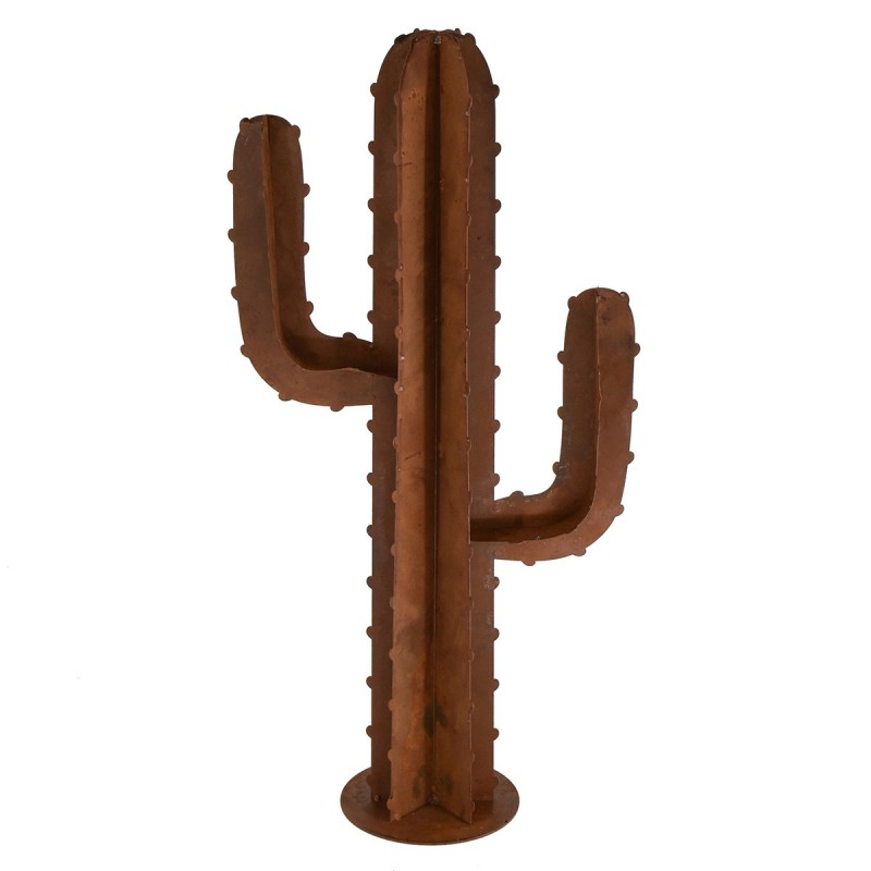 ORIGEN Home Decor Figure cactus orner plusieurs | Figure brune - 60x30x14cm