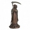 ORIGEN Home Decor Figure sainte mort en bronze | Figure mythologique d'or - 28x13x11cm