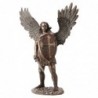 ORIGEN Home Decor Figure San Miguel Bronce | Silver Mythological Figure - 73x60x24cm