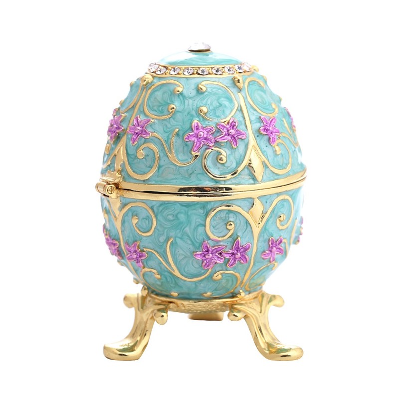 ORIGEN Home Decor Egg Mini -miniaturation Boîte | Figure verte - 8x6x6cm