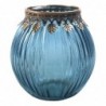 ORIGEN Home Decor Portaela Vases and Holder | Blue Porta - 10x10x10cm