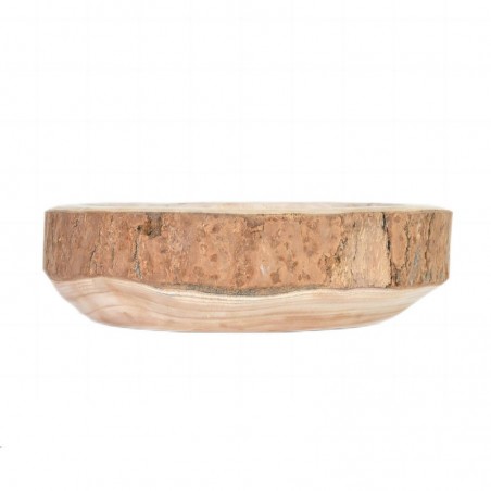 ORIGEN Home Decor Town Tray Bowl | Plateau brun rectangulaire - 7x28x28cm