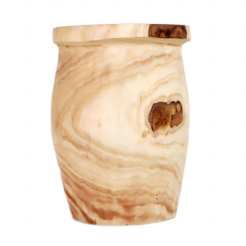 ORIGEN Home Decor Jarrón Jarrones et Portavelas | Vase brun - 30x22x22cm