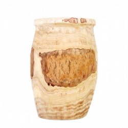 ORIGEN Home Decor Jarrón Jarrones et Portavelas | Vase brun - 42x30x30cm