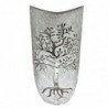 ORIGEN Home Decor Jarrón Decoration Vases and Holder | Vase blanc - 33x17x8cm