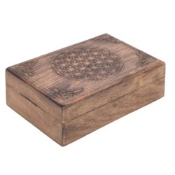 By SIGRIS Boîtes Stockage 3 Uni. Boîte Brown 8 * 18 * 26cm