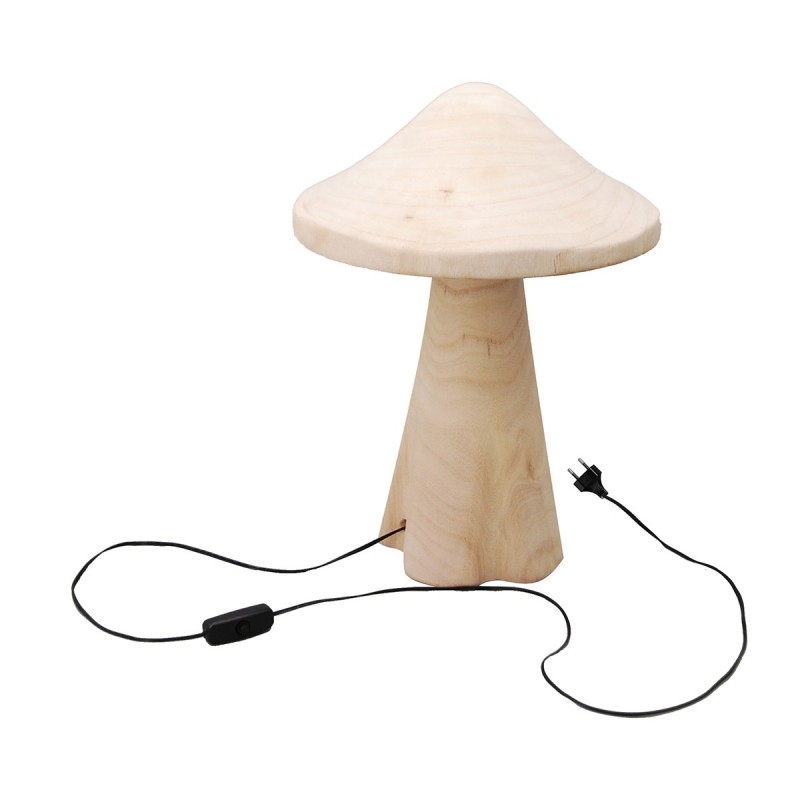 ORIGEN Home Decor SETA lampe lampe | Lampe de table beige - 33x24x24cm