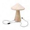 ORIGEN Home Decor SETA lampe lampe | Lampe de table beige - 33x24x24cm