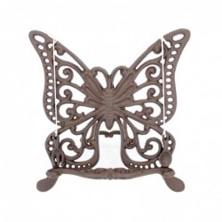 ORIGEN Home Decor Wall Wall Animals | Figure de papillon brun - 27x28x20cm