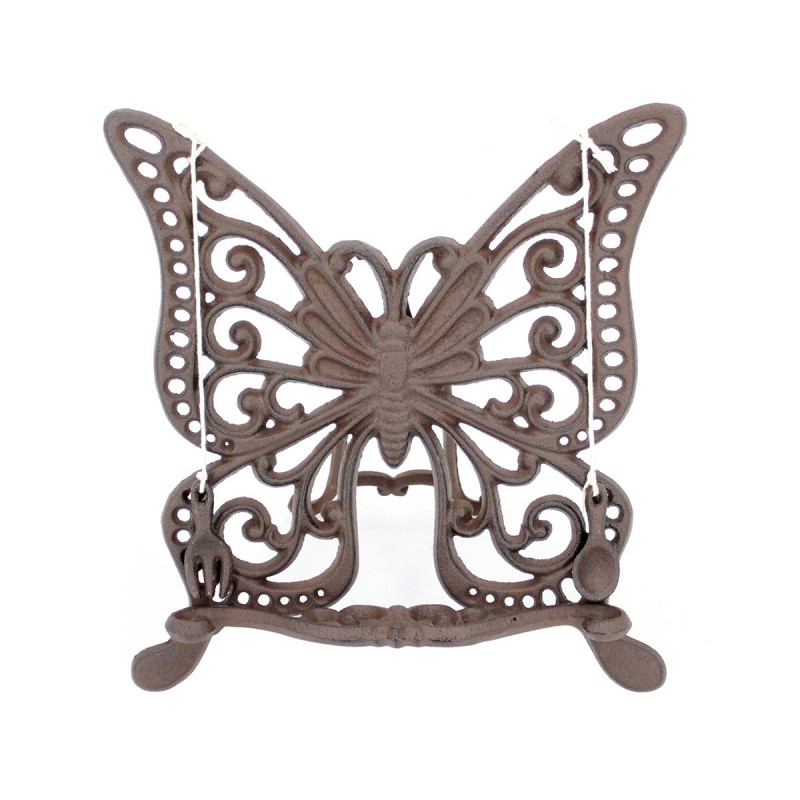 ORIGEN Home Decor Wall Wall Animals | Figure de papillon brun - 27x28x20cm