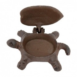 ORIGEN Home Decor Turtle Figure Animaux | Figure de tortue brune - 29x26x20cm