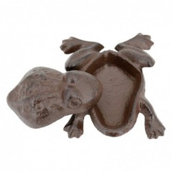 ORIGEN Home Decor Rana Animal Figure | Figure animale brune - 5x11x8cm